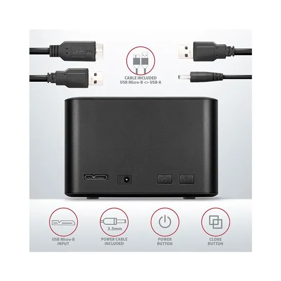 HDD DOD Dock mini 2.5 HDD/SSD x2