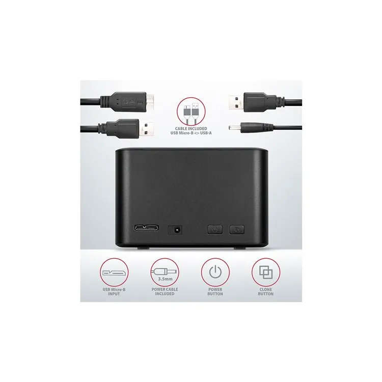 HDD DOD Dock mini 2.5 HDD/SSD x2