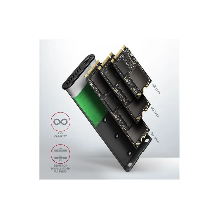 HDD Rack M.2 Sata- USB 3.2 Gen2, AXAGON, EEM2-SBC