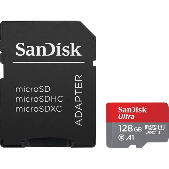 Memorijska kartica SanDisk Ultra microSD 128GB + adapter
