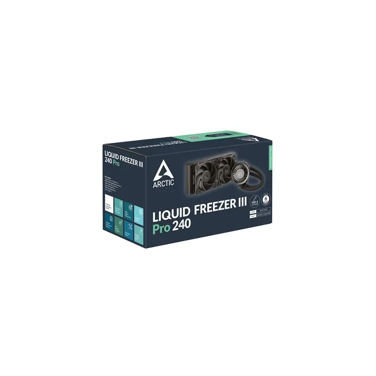 Vodeno hlađenje za procesor Arctic Liquid Freezer III Pro 240 (black)