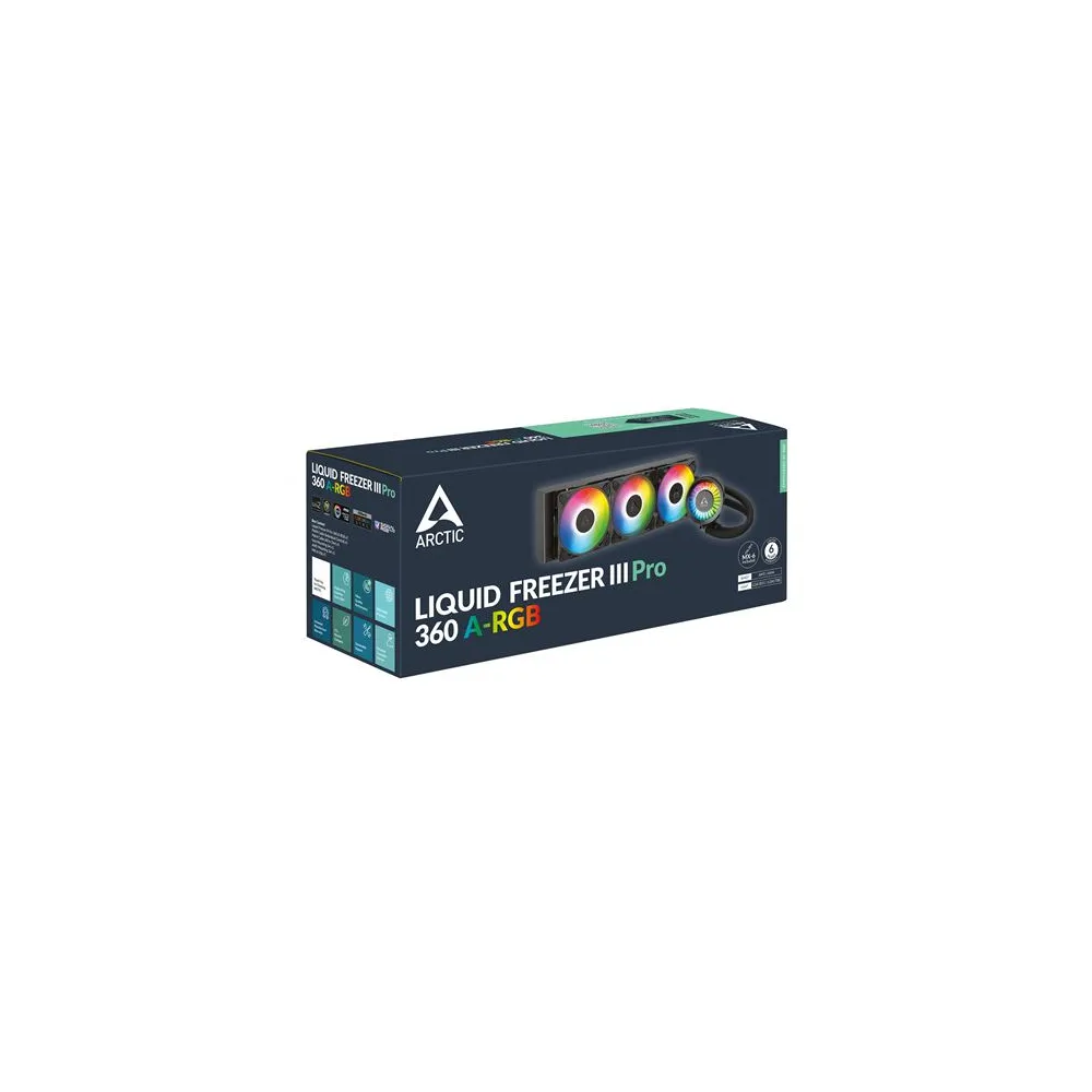 Vodeno hlađenje za procesor Arctic Liquid Freezer III Pro 360 A-RGB(B)