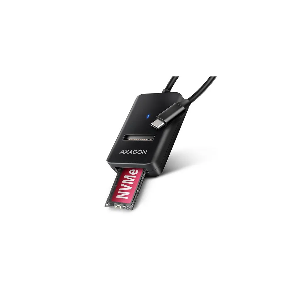 HDD DOD Ladica SATA & NVMe - USB-C 3.2 Gen2, ADM2-CM, AXA