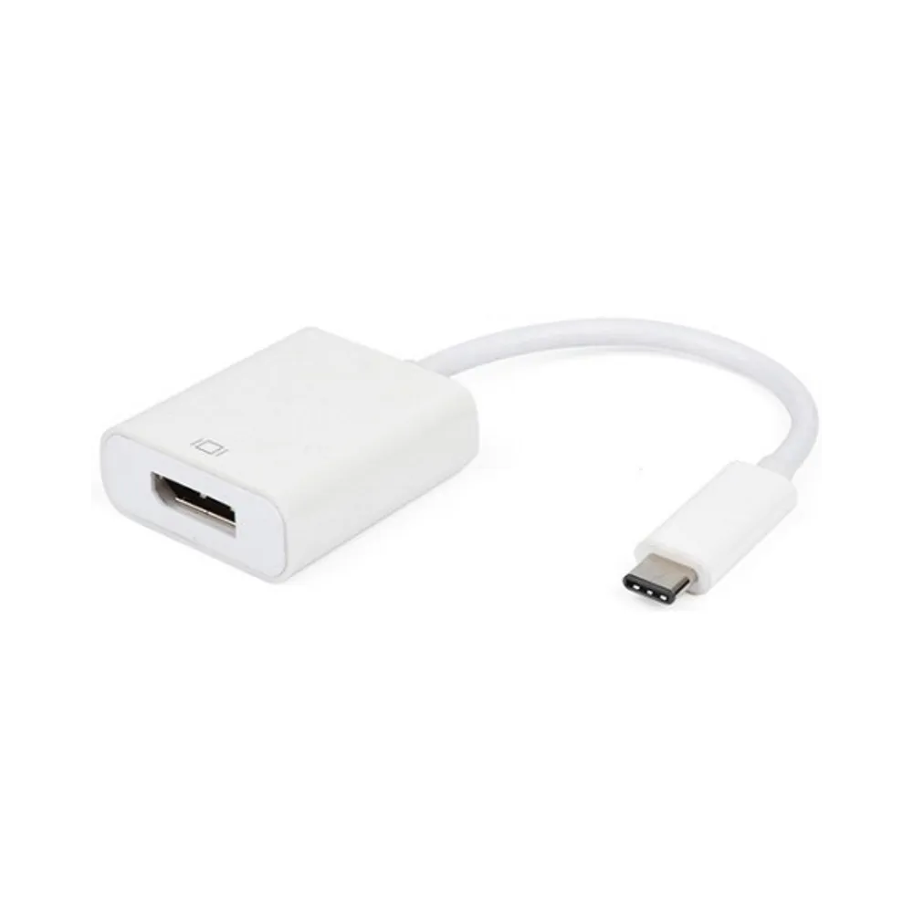 Adapter USB 3.1 tip C (M) - Display Port (F) beli