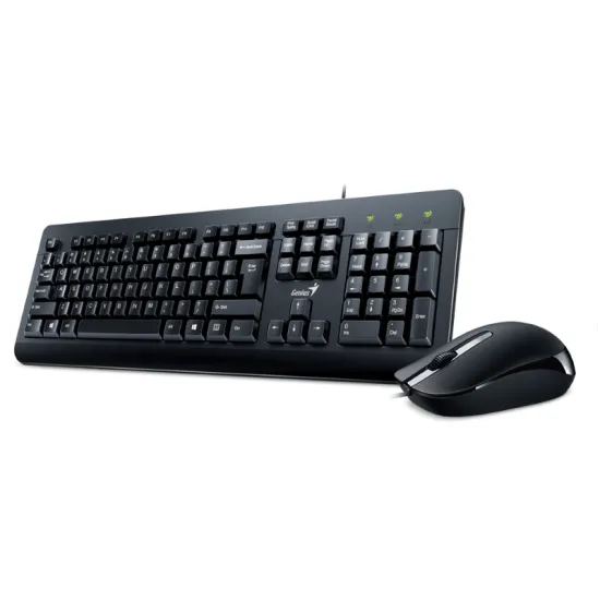 KM-160 USB US crna tastatura+ USB crni miš