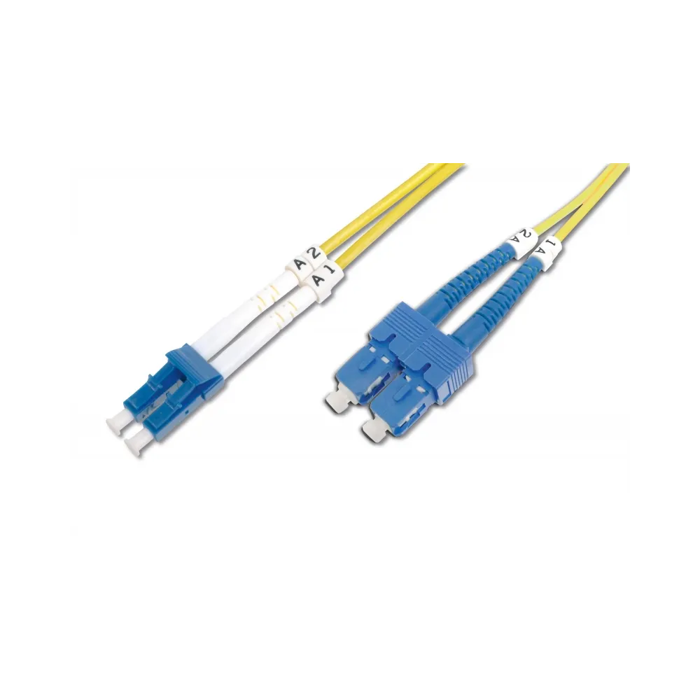Digitus Fiber Optic Singlemode Patch kabl, duplex, LC to SC SM OS2 09/125 µ, 3 m