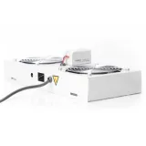 Digitus Roof VENTILATOR unit, wall mounting cabinets 2 fans, thermostat, switch, grey (RAL 7035)