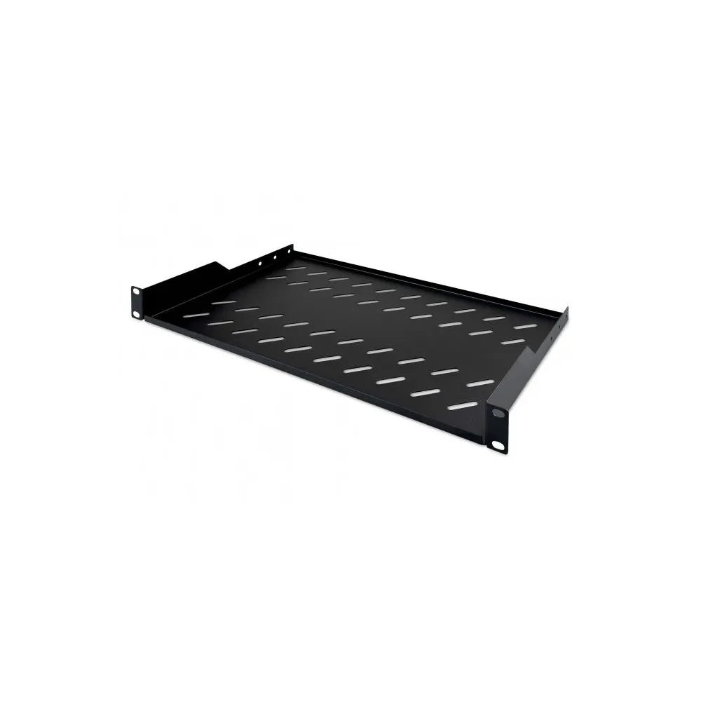 Digitus Polica fiksna 483mm (19 ), 1U, 45x482x250 mm, do 15kg, black