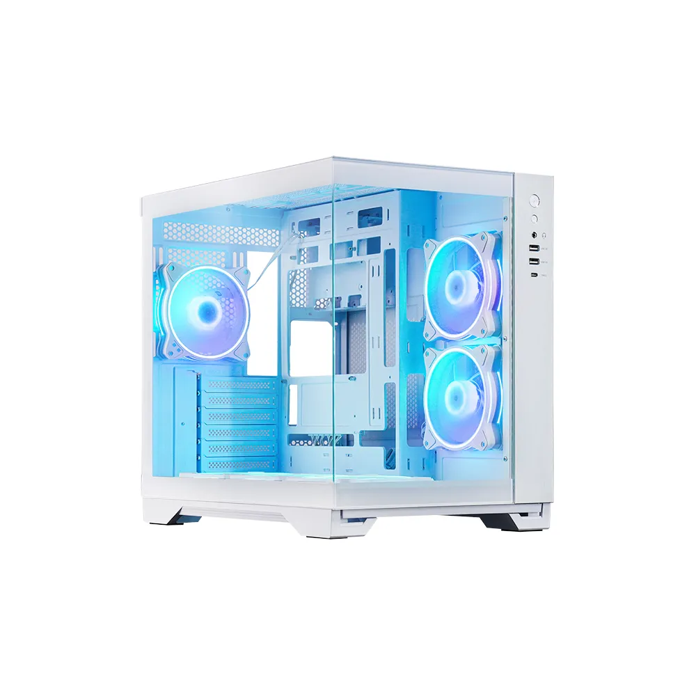 Chieftec CASE VISIO WHITE GM-30W-TG-OP 6x120