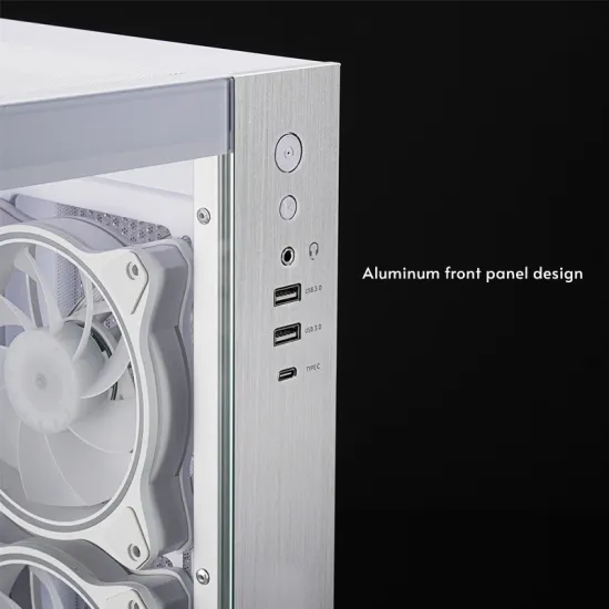 Chieftec CASE VISIO WHITE GM-30W-TG-OP 6x120