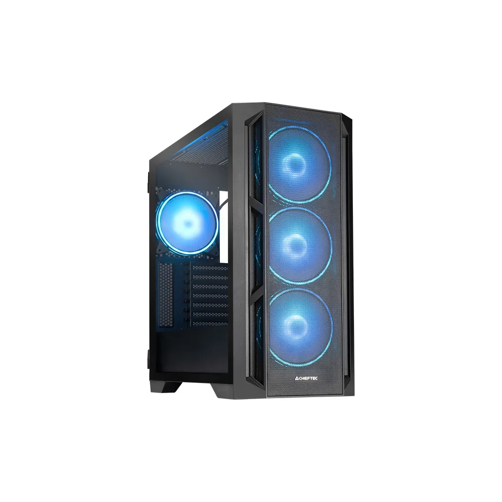 Chieftec CASE APEX LUMO GA-01B-L-OP 4x140