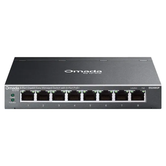 ES208GP Omada 8-Port Gigabit Easy upravljivi Switch