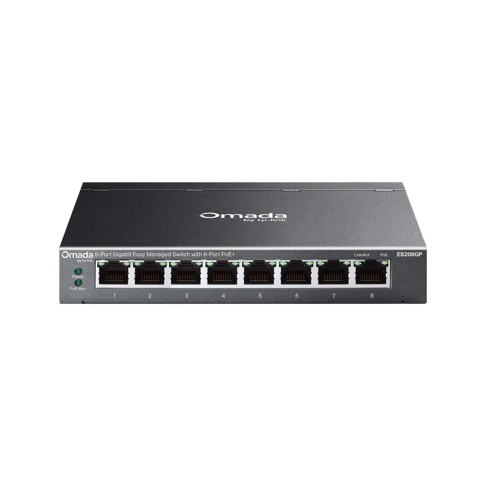 ES208GP Omada 8-Port Gigabit Easy upravljivi Switch