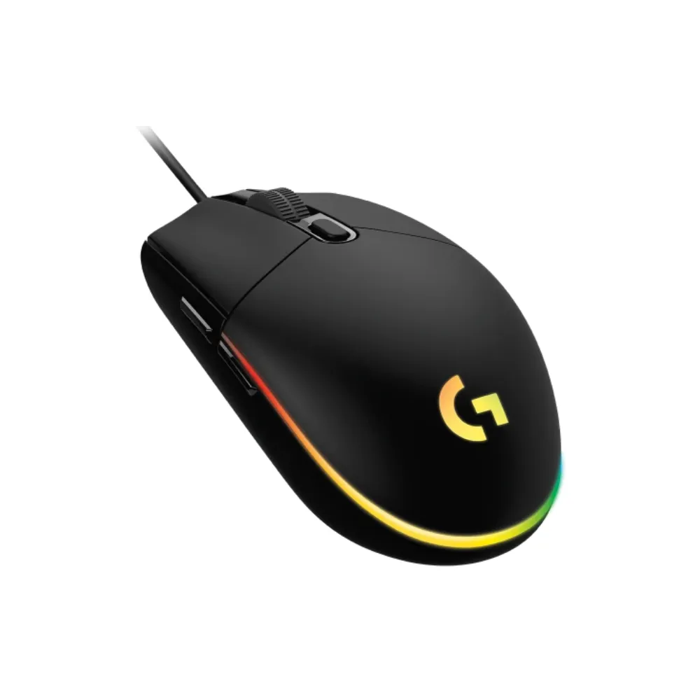 G102 Lightsync gaming crni miš