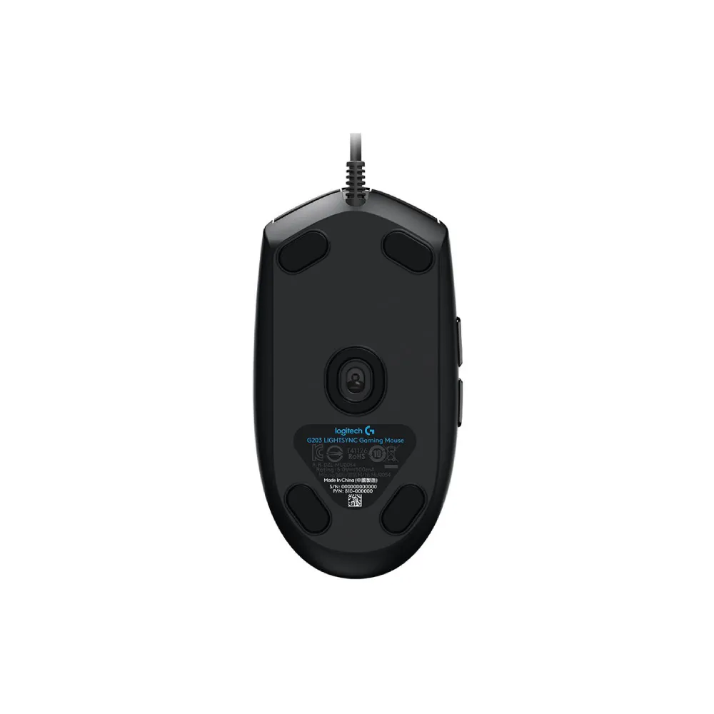 G203 Lightsync gaming crni miš