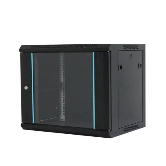 Rack orman nazidni, 6U, 600x600, staklena vrata