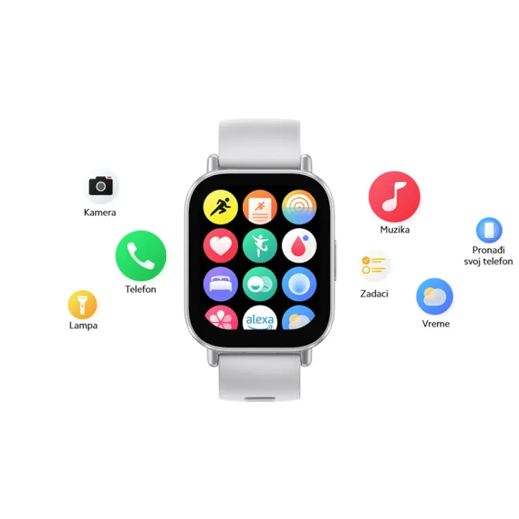 Redmi Watch 5 Active Matte Silver sat (BHR8790GL)