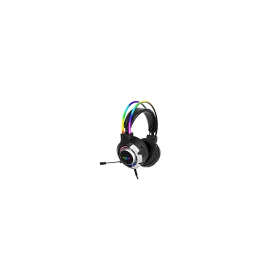 ATOM 9 RGB, Gejmerske slusalice sa mikrofonom, 2,1 stereo zvuk,Konekcija: 3.5mm + USB za osvjetljenje, Velicina: 50mm, Pulsiraju