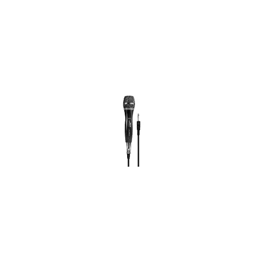 M6, zicani metalni mikrofon, Frekvencija: 200Hz - 10Khz, Konekcija: 6.5mm Jack, Duzina kabla: 6m, Boja: Crna