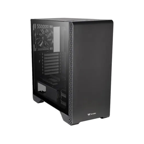 THERMALTAKE S300 Tempered Glass Mid-Tower Chassis, 120mm Standard Fan*1, USB 2.0*2/USB 3.0