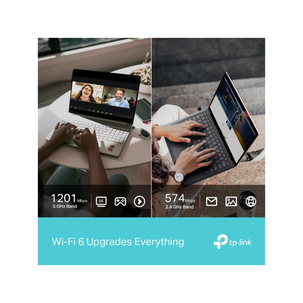 TP-LINK ARCHER TX20U NANO AX1800 Nano Wi-Fi 6 Dual Band Wireless USB Adapter