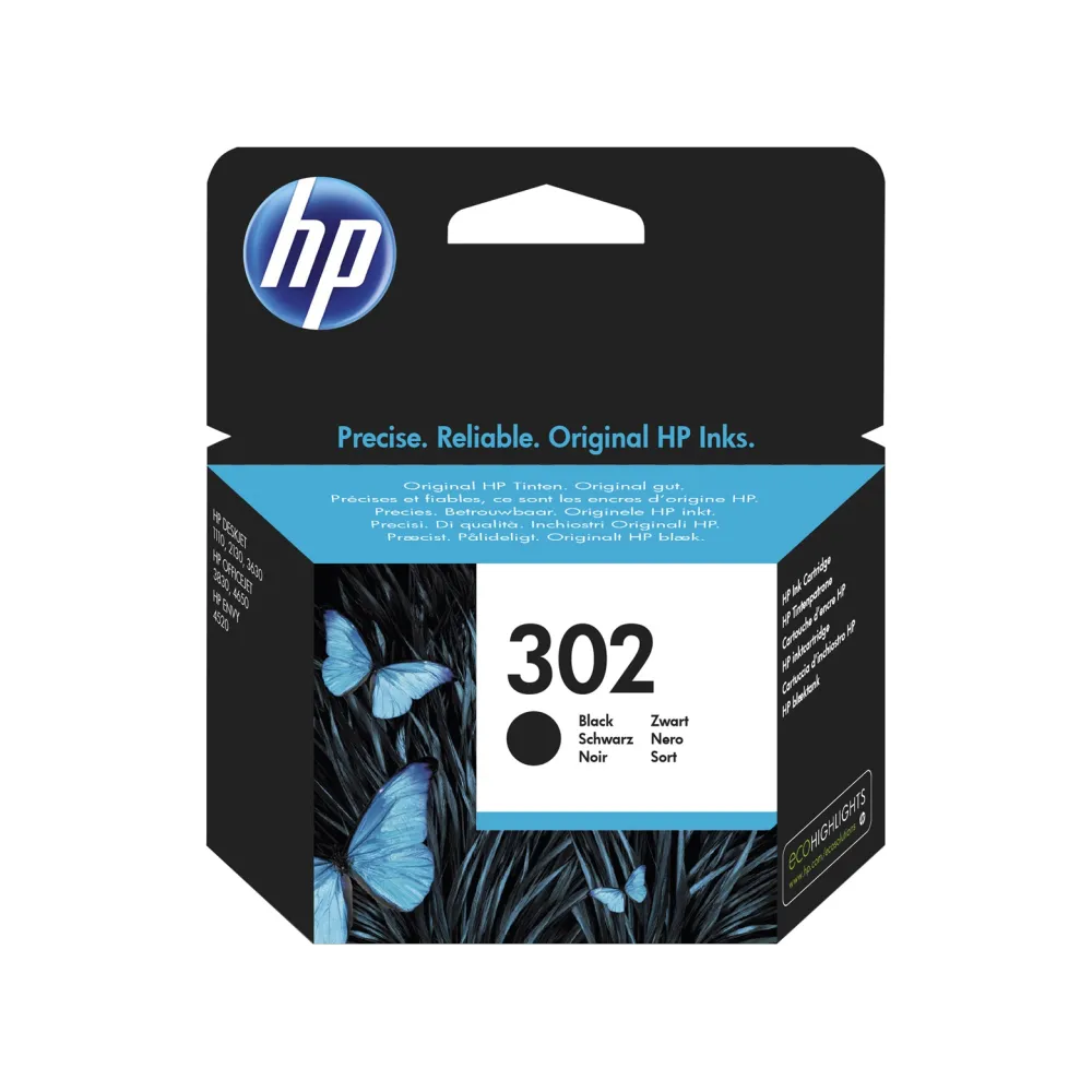 HP 302 Black Original Ink Cartridge