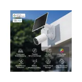 TP-LINK TAPO C410 KIT Solar-Powered Security Camera Kit, 2K, 3MP, Free AI Detection, IP65