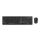TRUST Ody II Silent Wireless Keyboard & Mouse set,US,Crna