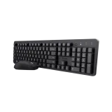 TRUST Ody II Silent Wireless Keyboard & Mouse set,US,Crna