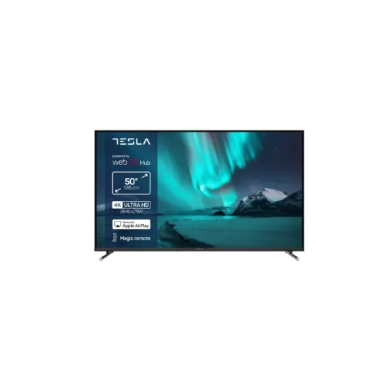 Tesla 50E655BUW LED TV 50 ultra HD, WebOS smart, Magic remote, ThinQ AI, DVB-T2/C/S2