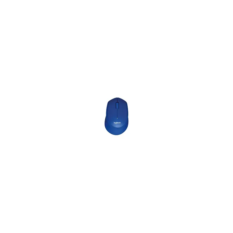 M330 Silent Plus Wireless mouse,Blue, New