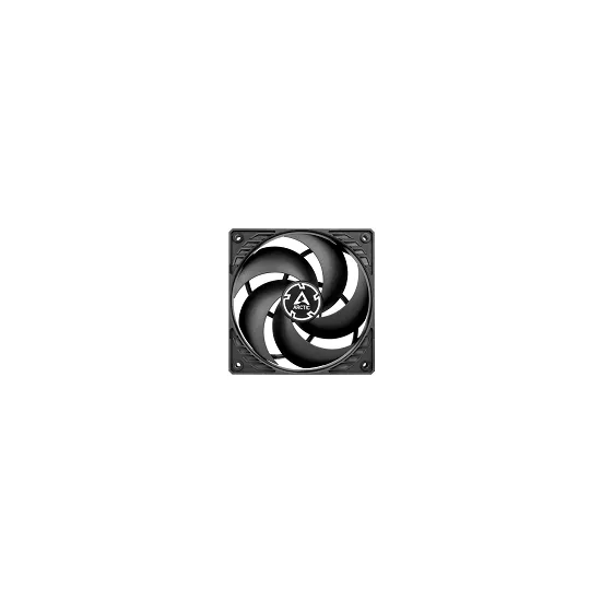 Vent. za kućište P12 Silent, crni (1×120mm 1050rpm 41m3/h 0.8S usmjeren ventilator za stvaranje pozitivnog pritiska)