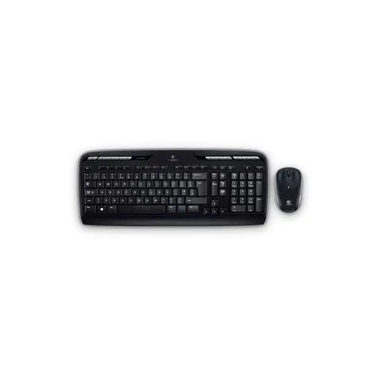 MK330, Wireless Komplet: Tastatura + mis, wireless 2,4Ghz, br. tipki: 104, niskoprofilne tihe tipke, multimedijalni tasteri, opt
