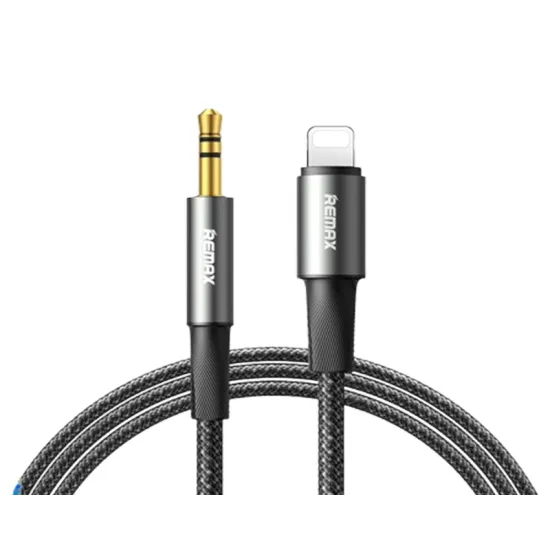 Audio kabl CB08i Lightning na 3.5mm stereo crni