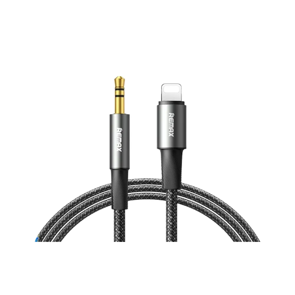 Audio kabl CB08i Lightning na 3.5mm stereo crni