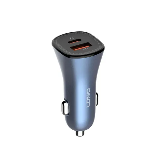 C3 PD30W +QC30W Auto punjač crni