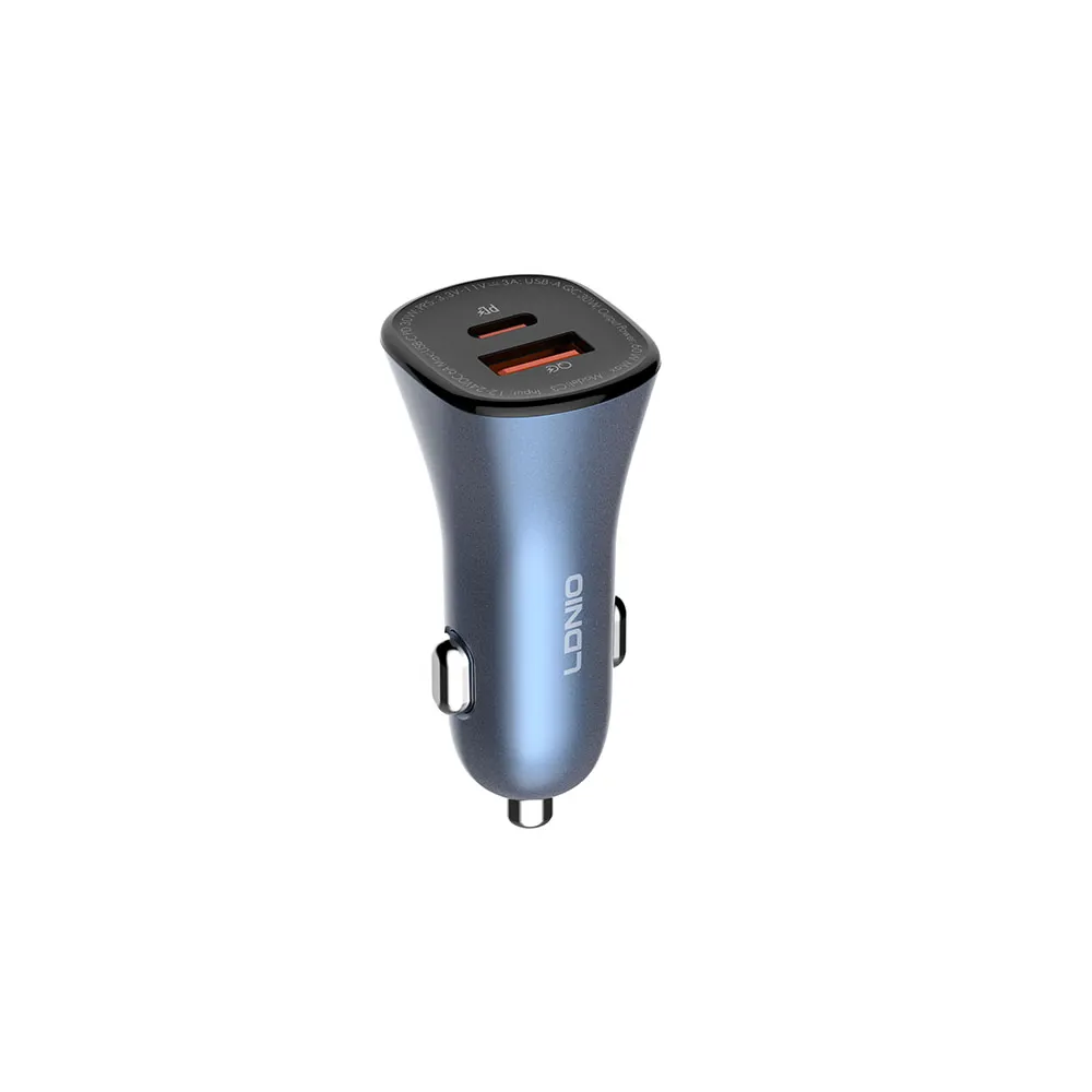 C3 PD30W +QC30W Auto punjač crni