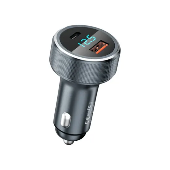 RCC-215 58.5W PD+QC 1A+1C auto punjač crni