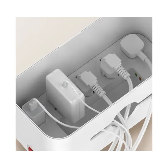 SN5311W Zaštita od prenapona u kutiji 5 x šuko + 3 x USB 2m beli