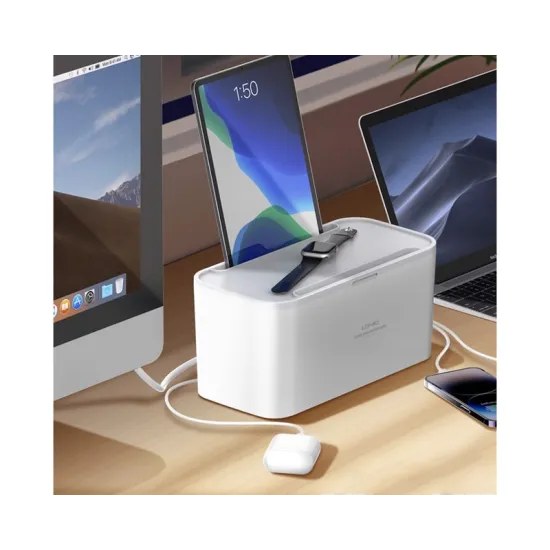 SN5311W Zaštita od prenapona u kutiji 5 x šuko + 3 x USB 2m beli