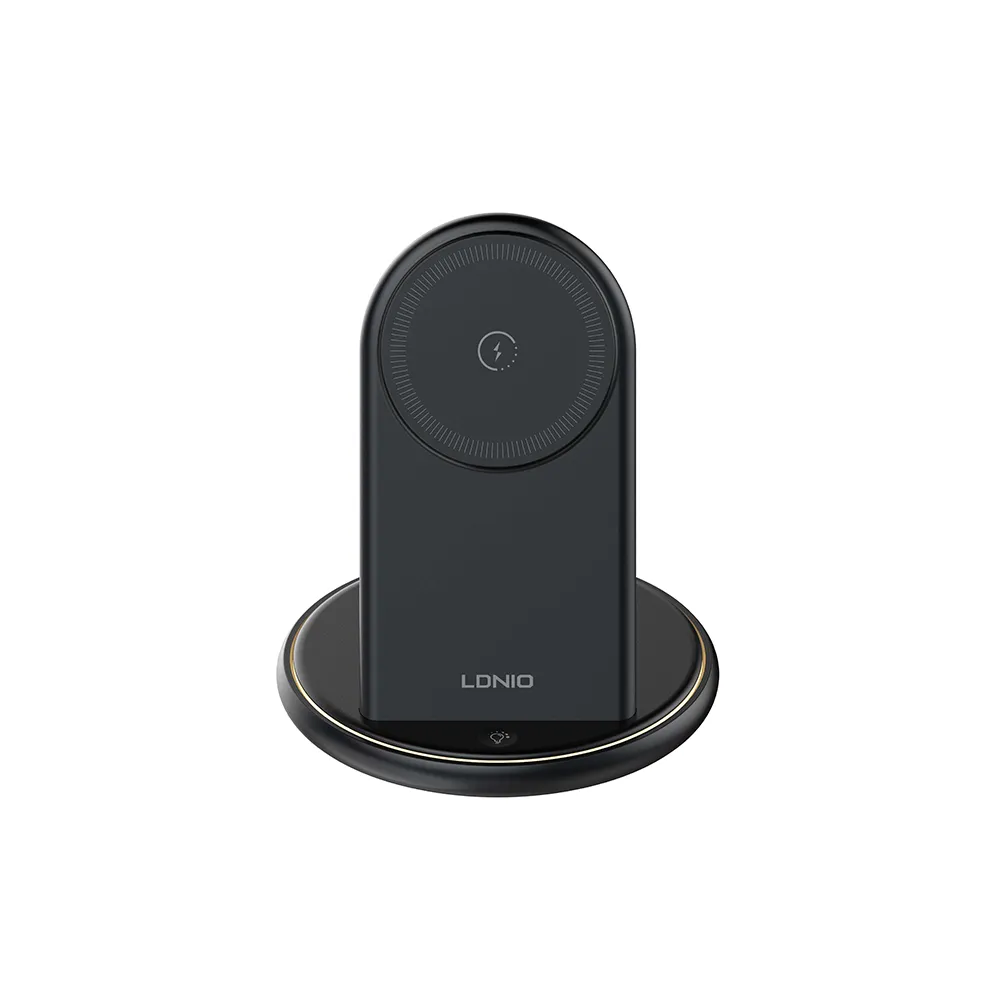 WL02 5u1 Wireless 30W Punjač crni