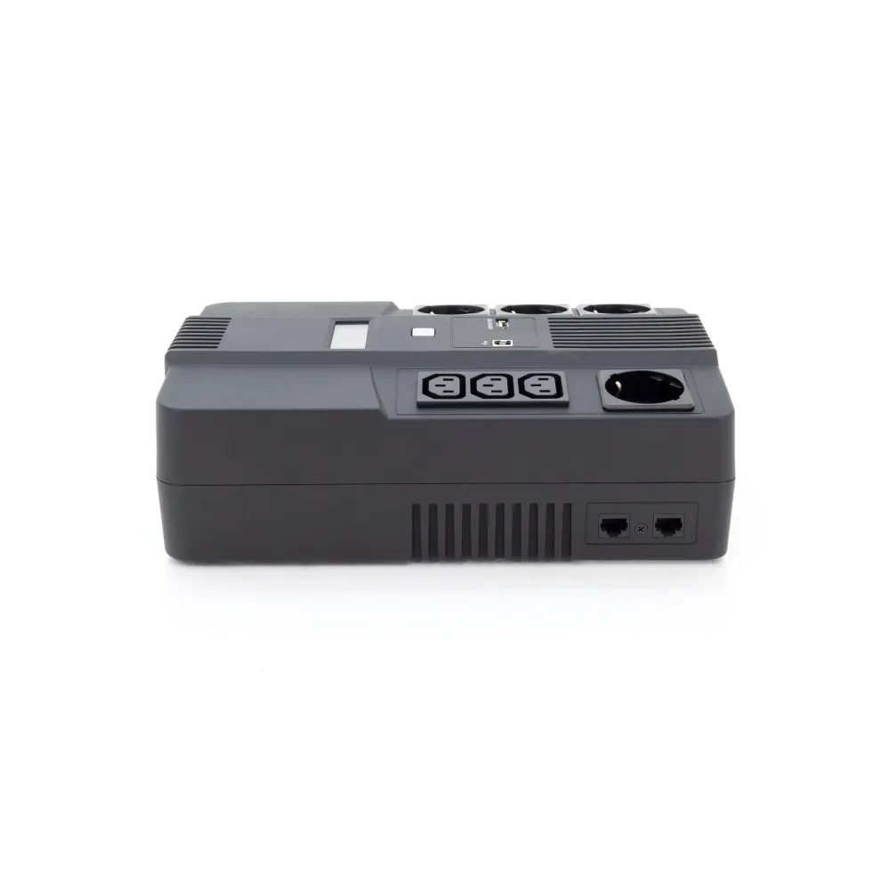 Digitus UPS All-in-One 600VA/360W, LED 12V/7Ah x1, 4x CEE 7/7,3x IEC C13, USB, RJ45