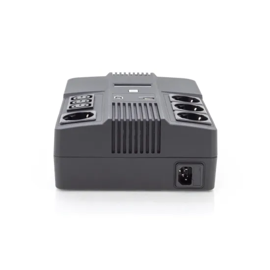 Digitus UPS All-in-One 600VA/360W, LED 12V/7Ah x1, 4x CEE 7/7,3x IEC C13, USB, RJ45