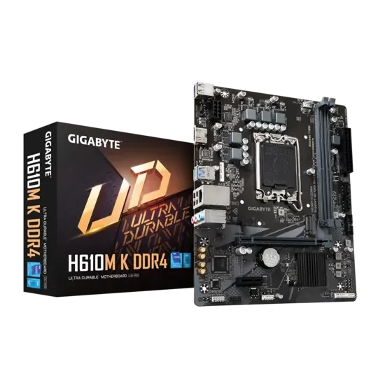Gigabyte Matična ploča H610M /s1700, Intel H610 Express, 2xDDR4, PCI Express x16, PCI Express x1, M.2 slot, HDMI, Realtek GbE LA