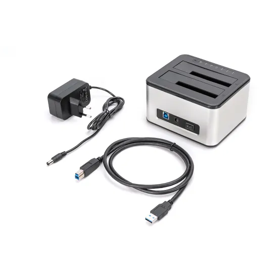 Digitus Dock USB 3.0, 2x2.5 /3.5 , Cloner