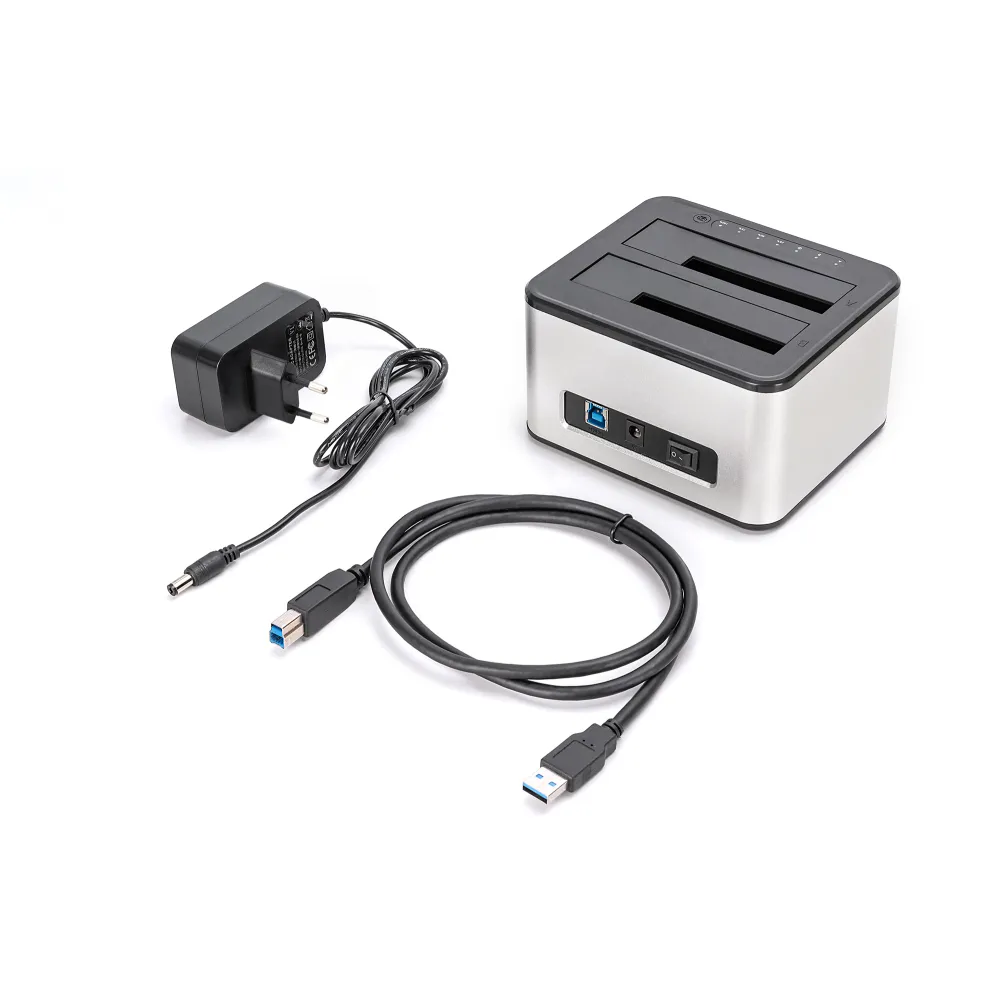 Digitus Dock USB 3.0, 2x2.5 /3.5 , Cloner