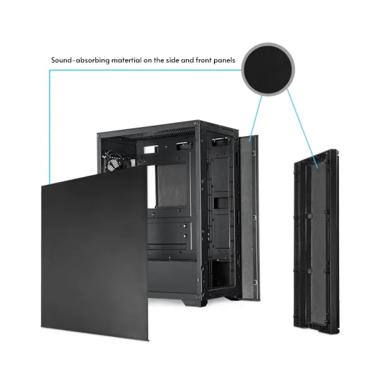 Chieftec CASE AS-01B-OP 1x120