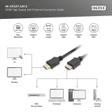 Digitus HDMI High Speed with Ethernet Connection Cable 10m