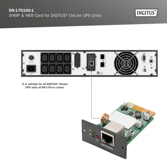 Digitus SNMP kartica za OnLine UPS