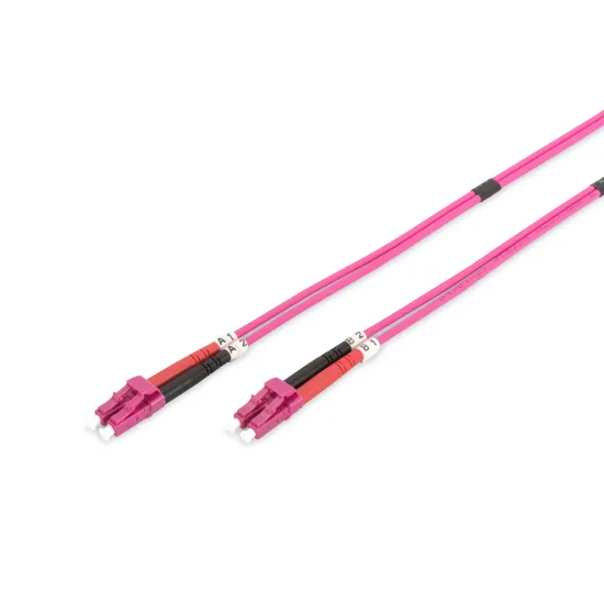 Digitus FO patch cord, duplex, LC to LC MM OM4 50/125 µ, 10 m